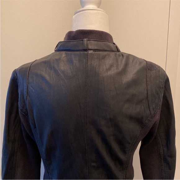 Vita 100% Leather Jacket - Black (Size Small) - Picture 4 of 8